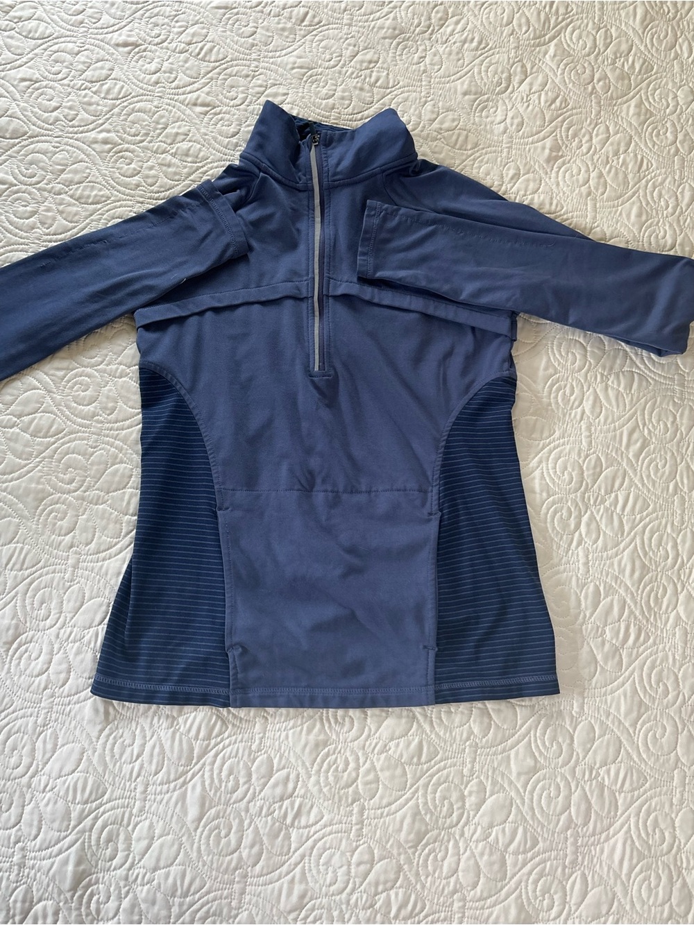 HEAD Blue Casual Half-Zip Sweatshirt